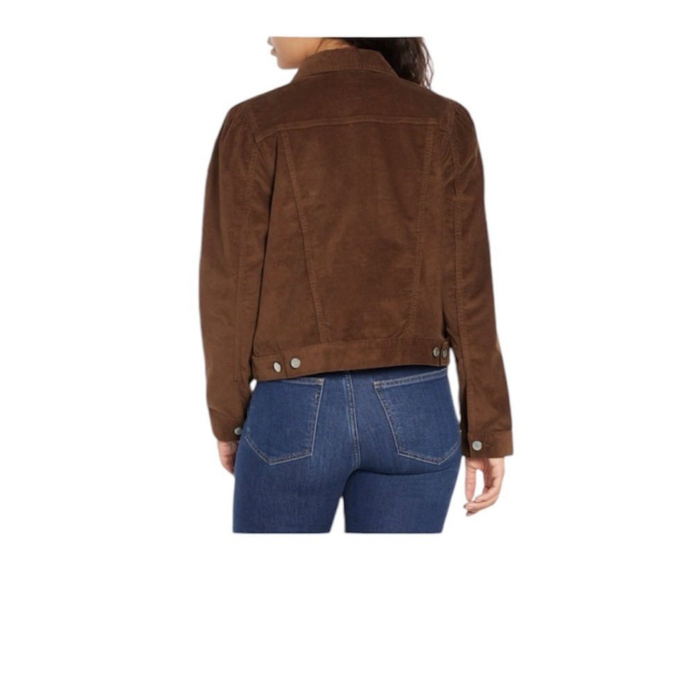 GAP CORDUROY CROPPED LONG SLEEVE JACKET - Picture 2 of 5